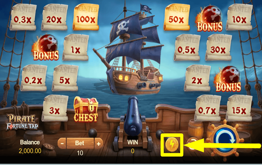Pirate Fortune Tap ВКЛЮЧИТЬ ТУРБО-РЕЖИМ.