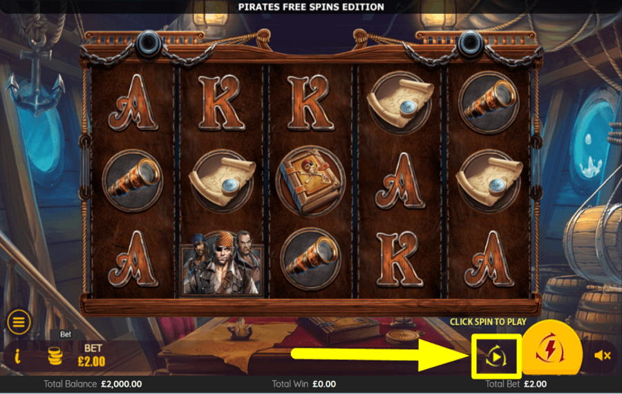 Pirates Free Spins Edition CONTINUE WITH AUTOPLAY.