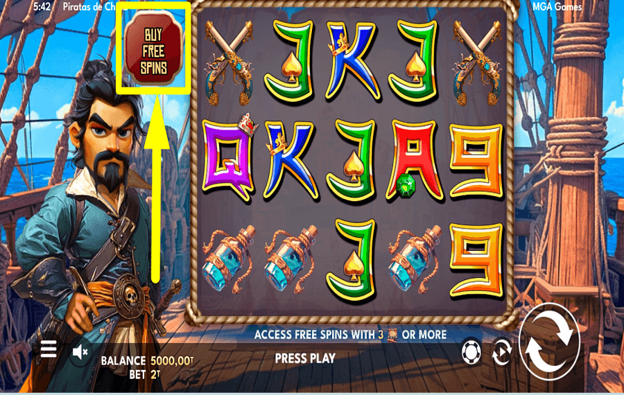 Pirates of China RÉCLAMEZ LA BONUS.