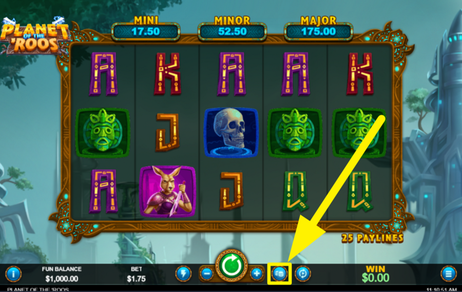 Planet of the Roos SELECT THE TOP BETTING OPTION.