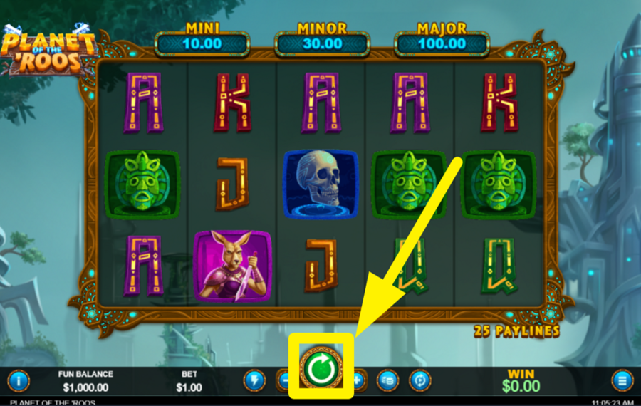 Planet of the Roos SPIN TO WIN!