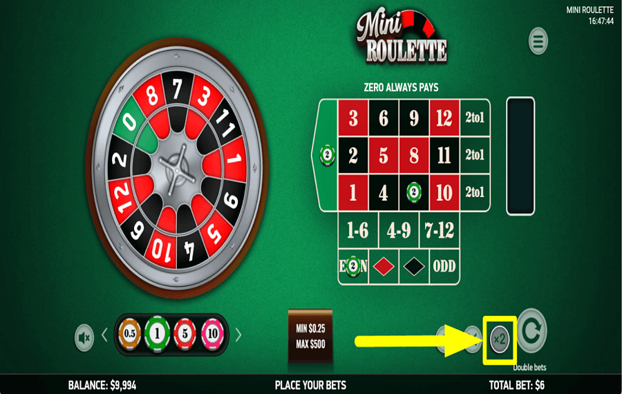 Platipus Gaming Mini Roulette ПОДНИМАЙТЕ СТАВКИ.