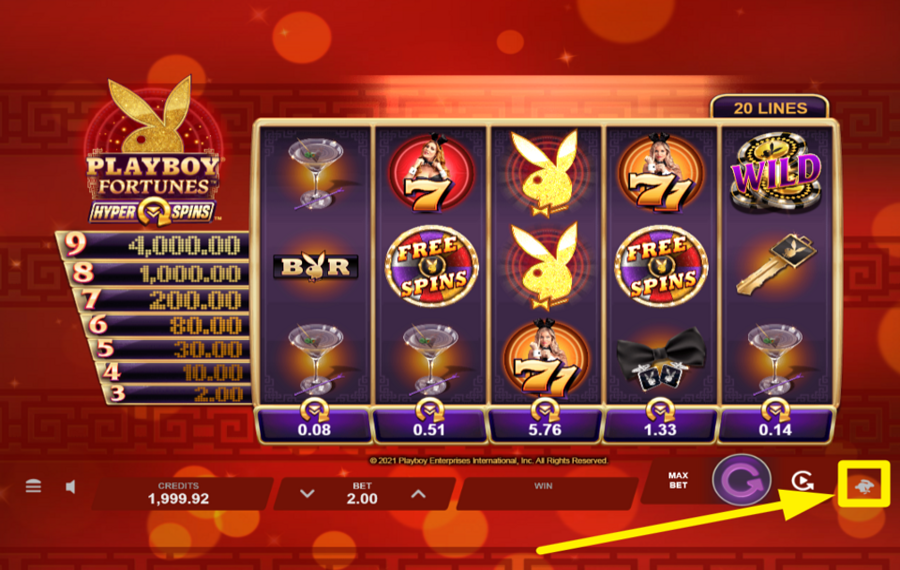 Playboy Fortunes HyperSpins MAXIMISEZ LA VITESSE.