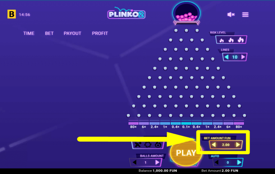 Plinko 2 ATTRIBUEZ VOTRE PARI.