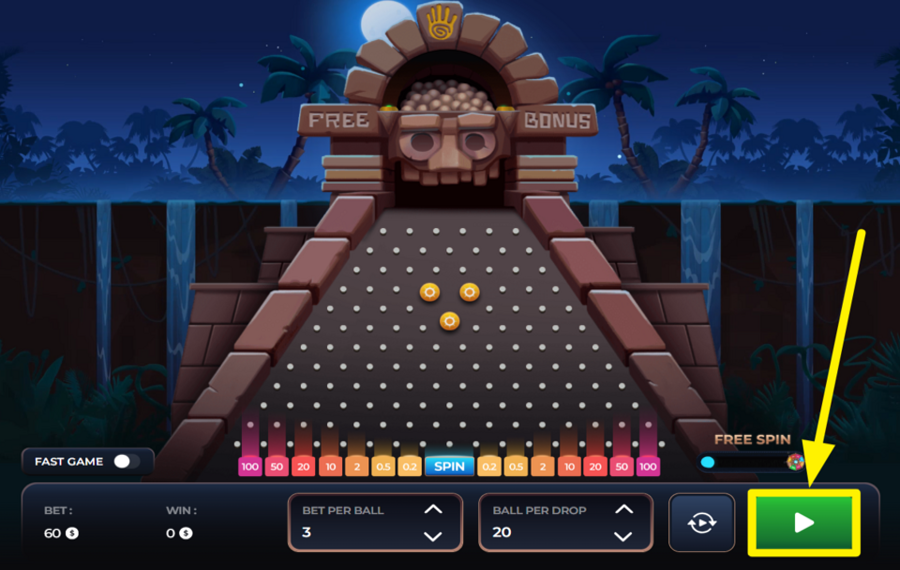 Plinko AZTEC БРОСАЙТЕ ШАРЫ!