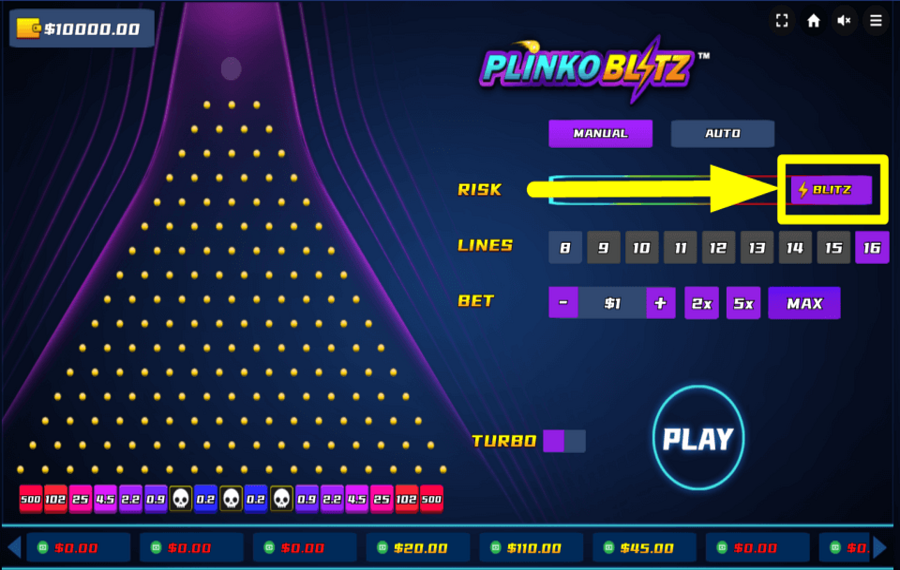 Plinko Blitz PREPARATI A FAR FUORI VOLTA.