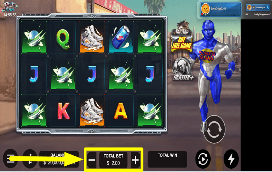 Plinko Man ОПРЕДЕЛИТЕ СВОЮ СТАВКУ.