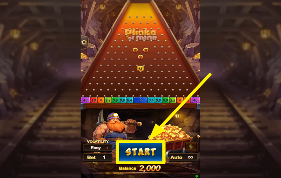 Plinko of Mine DROP THE BALL.