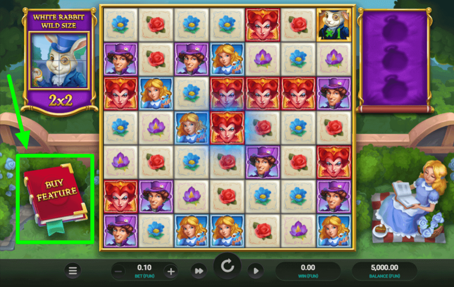 Plunderland Use the optional “Buy Bonus” button.