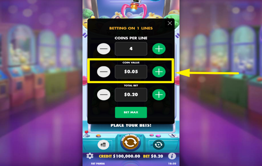 Plushie Wins TWEAK THE COIN VALUE.