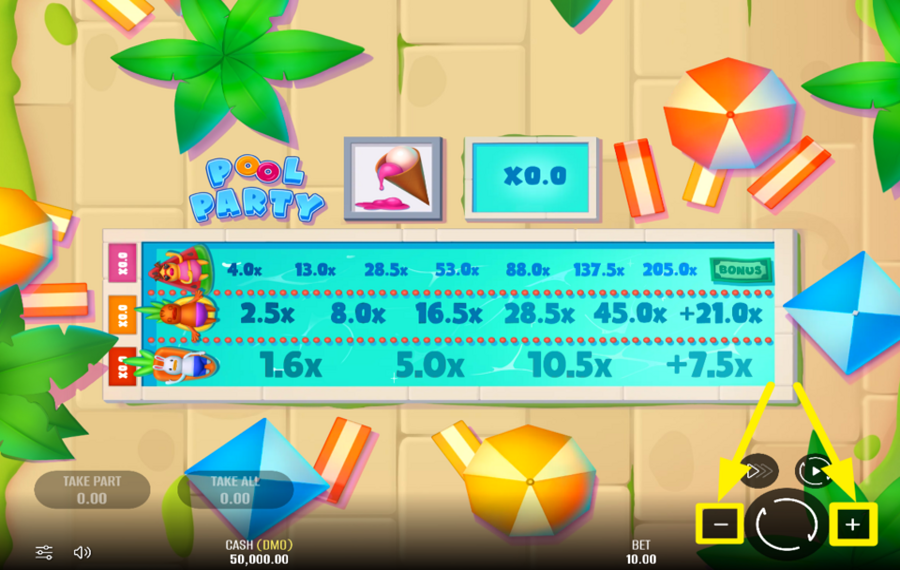 Pool Party CHOISISSEZ VOTRE PARI.