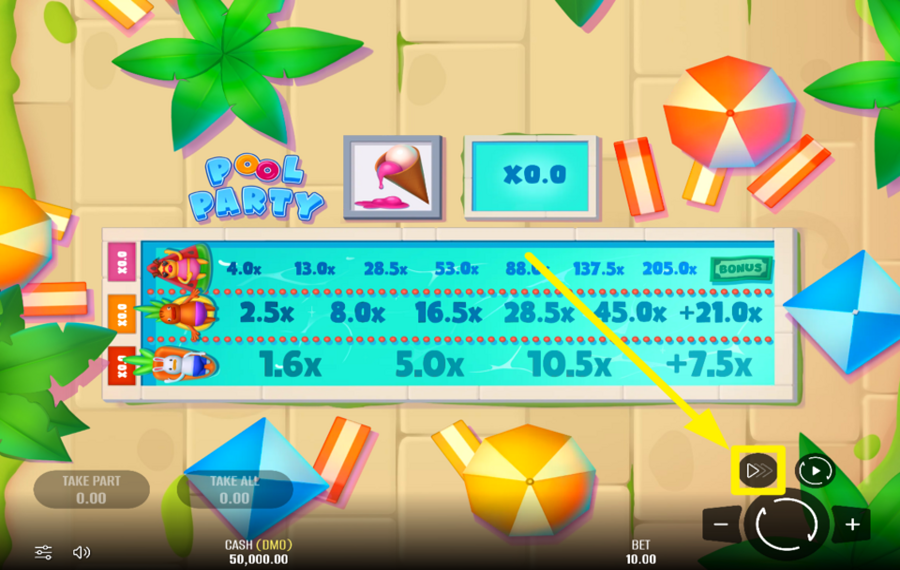 Pool Party ACTIVEZ LE MODE TURBO.