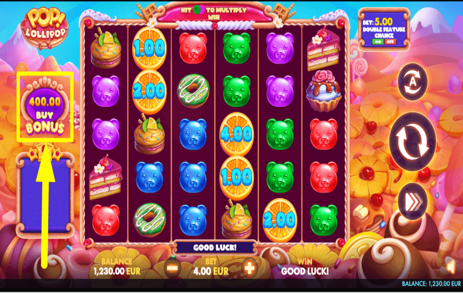 POP Lollipop ACQUIRE EXTRA TURNS.