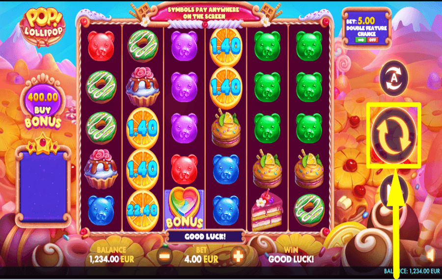 POP Lollipop AIM FOR THE PRIZE.