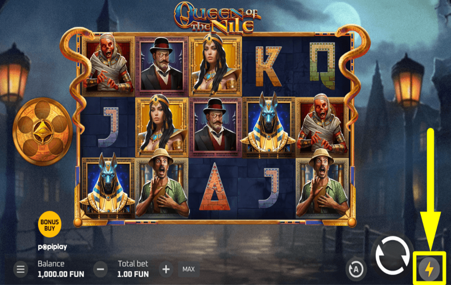 Popiplay Queen of the Nile FAI UN PASSO AVANTI.