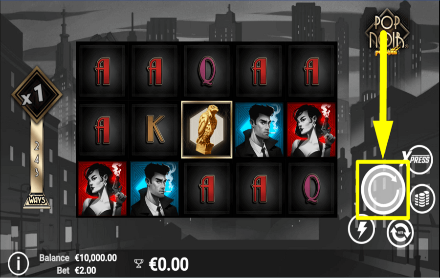 PopNoir START THE GAME.