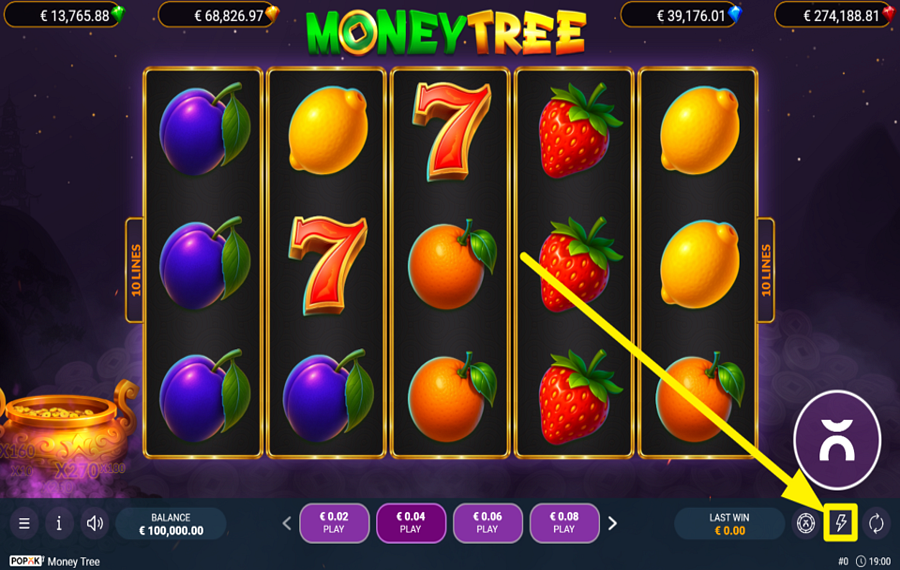 PopOk Gaming Money Tree УСКОРЬТЕ ДЕЙСТВИЕ.