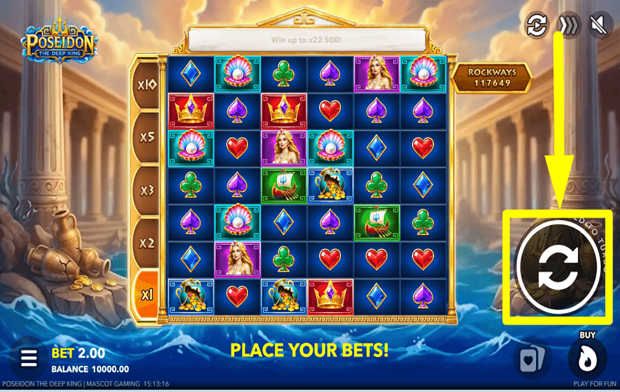 Poseidon the Deep King AIM FOR THE PRIZE.