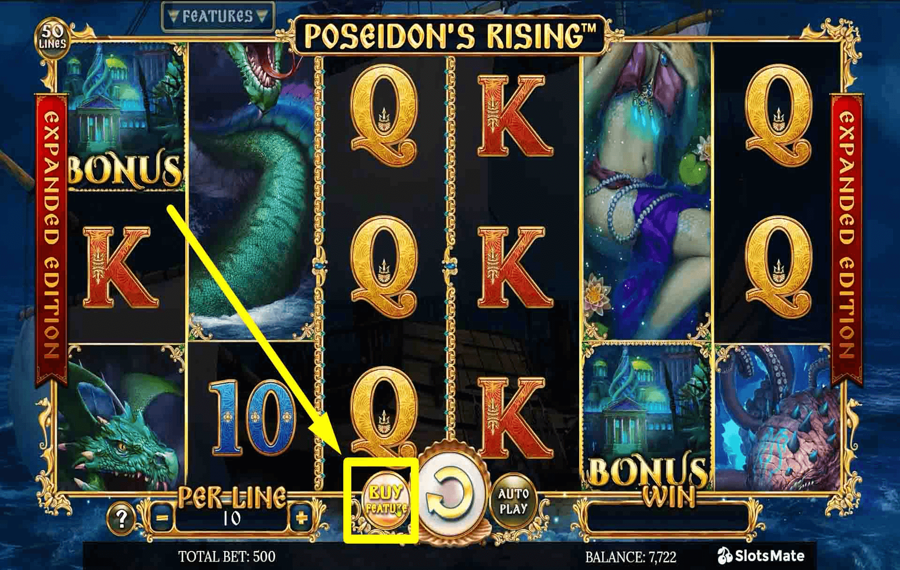 Poseidons Rising Expanded Edition Использование дополнительной опции «Купить функцию».