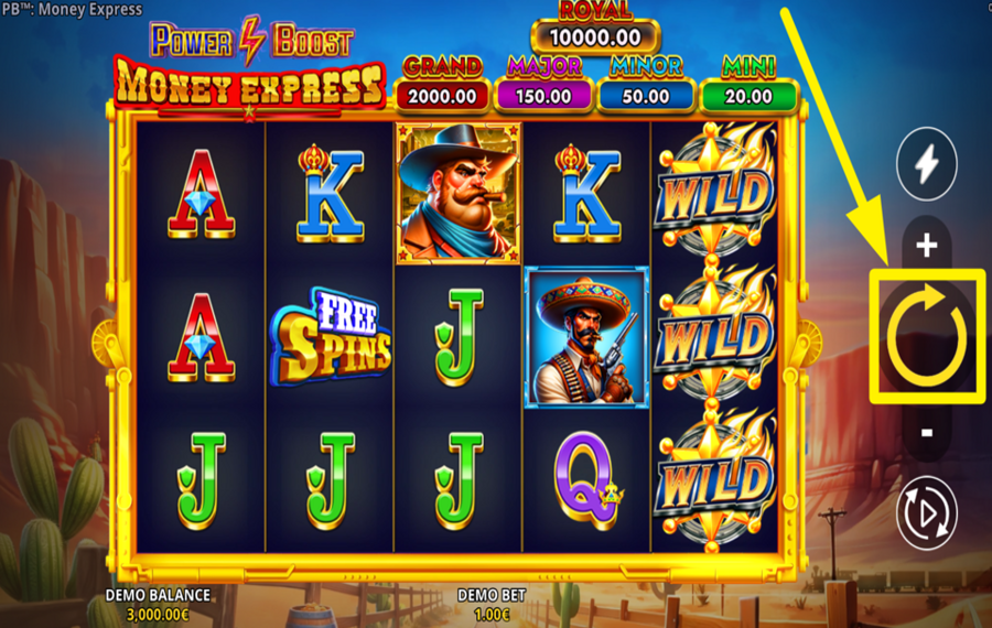 Power Boost Money Express SPIN TO WIN!