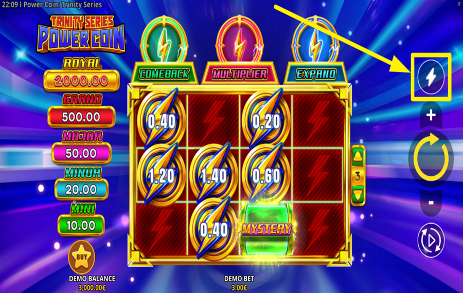 Power Coin Trinity Series CHANGE THE SPEED.