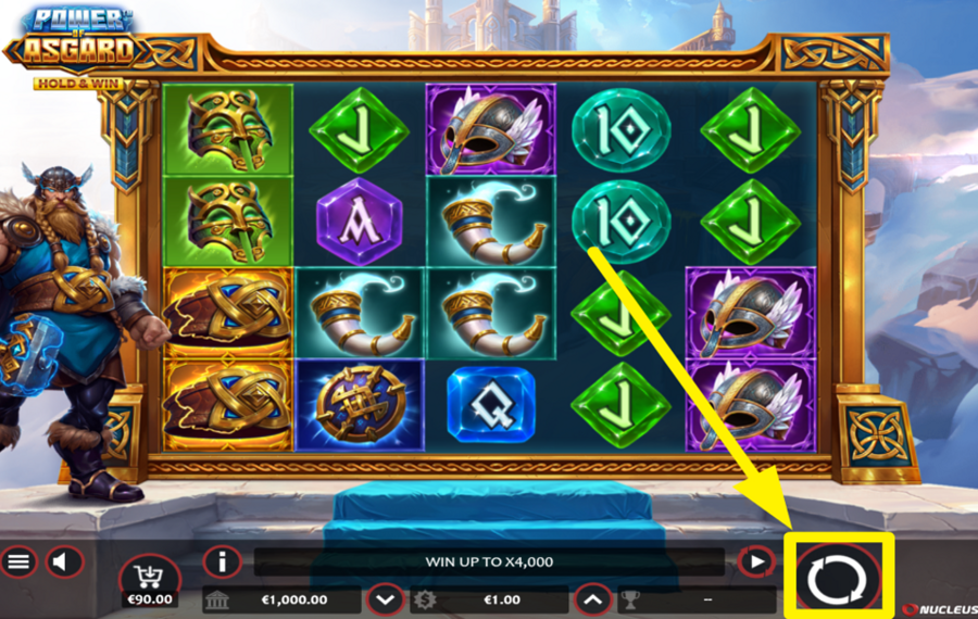 Power of Asgard Hold and Win PARTICIPATE IN THE FUN!