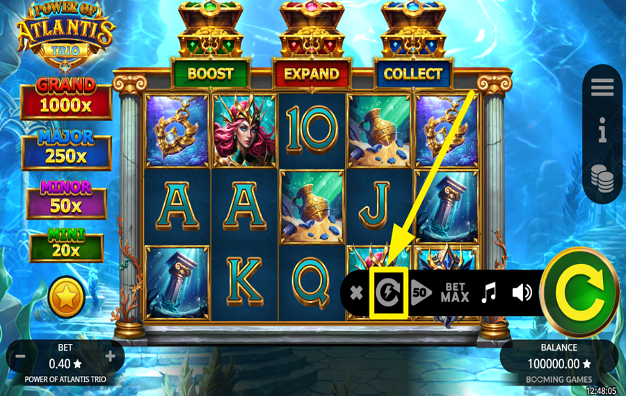 Power of Atlantis Trio CHANGER LA VITESSE.