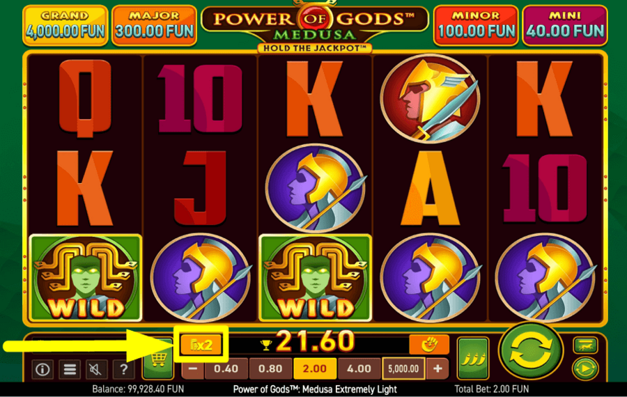 Power of Gods Medusa Extremely Light STRIVE FOR MORE.