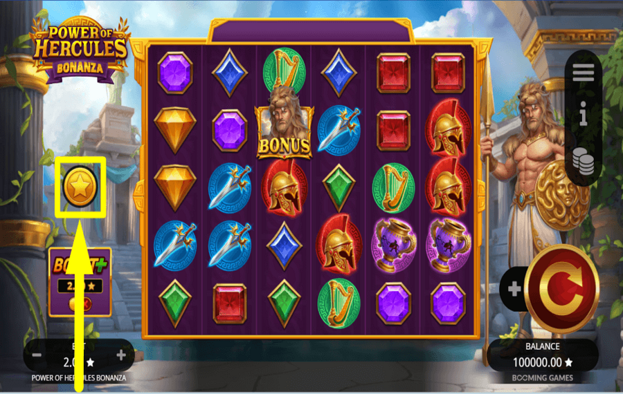 Power of Hercules Bonanza ACQUISTA IL BONUS.
