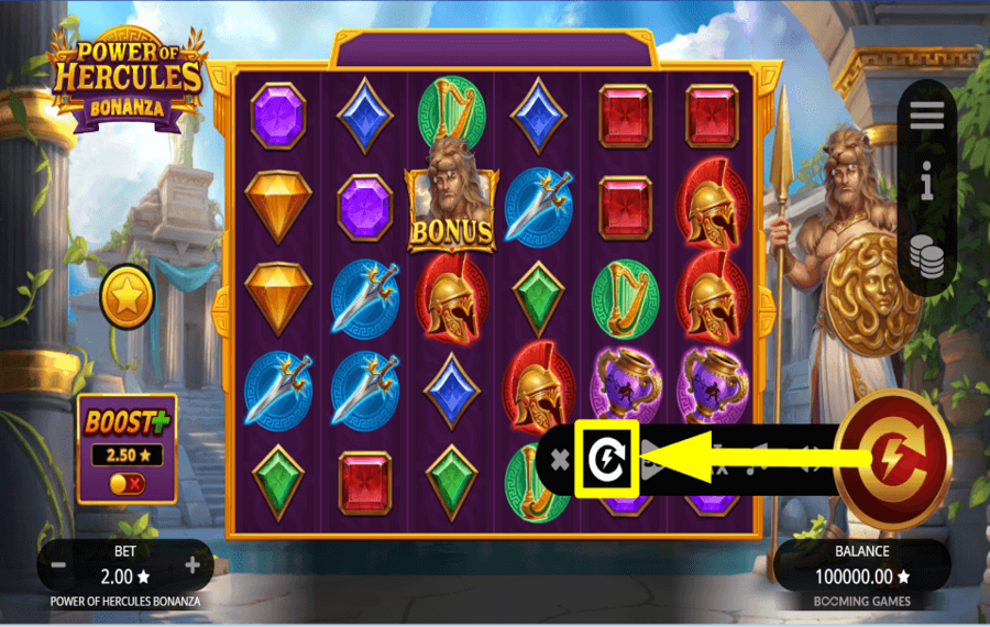 Power of Hercules Bonanza ATTIVA IL TURBO.