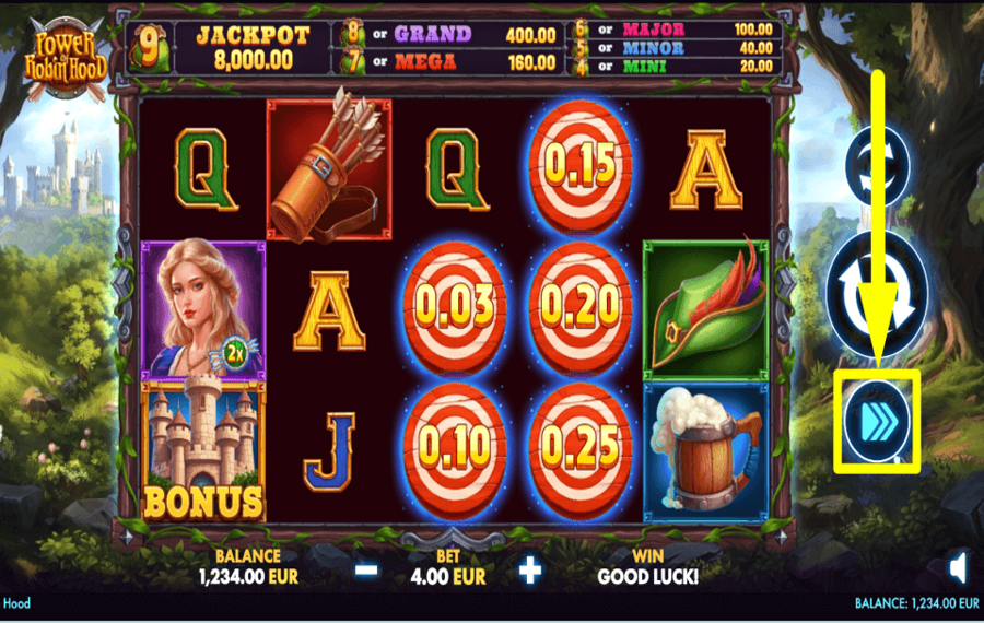 Power of Robin Hood CONTROL THE PACE.