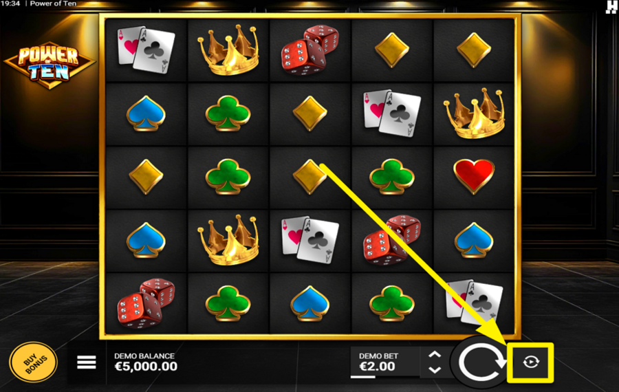 Power of Ten ATTIVA LA CENTRIFUGA AUTOMATICA.