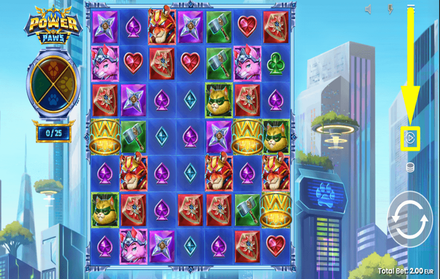 Power Paws CONTINUE AUTOMATICALLY.