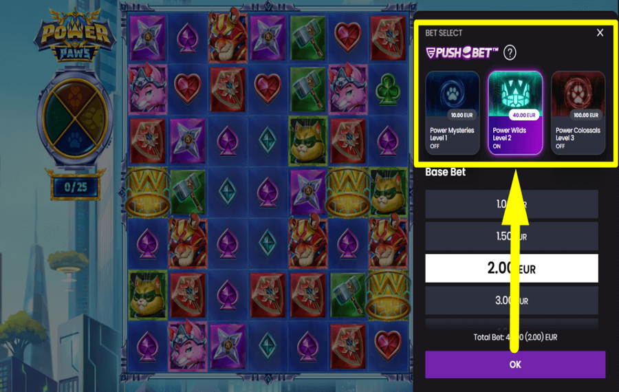 Power Paws CAST HIGH BETS.