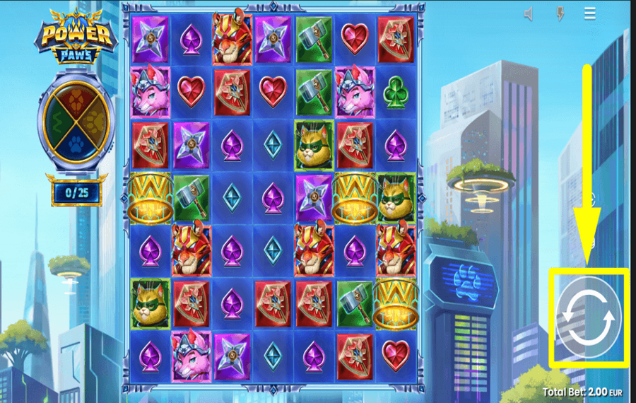 Power Paws COMMENCE GAMBLING.