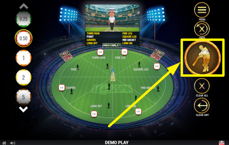 Power Play INIZIA UN ROUND.