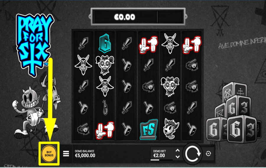 Pray for Six ACQUÉRIR DES BONUS.