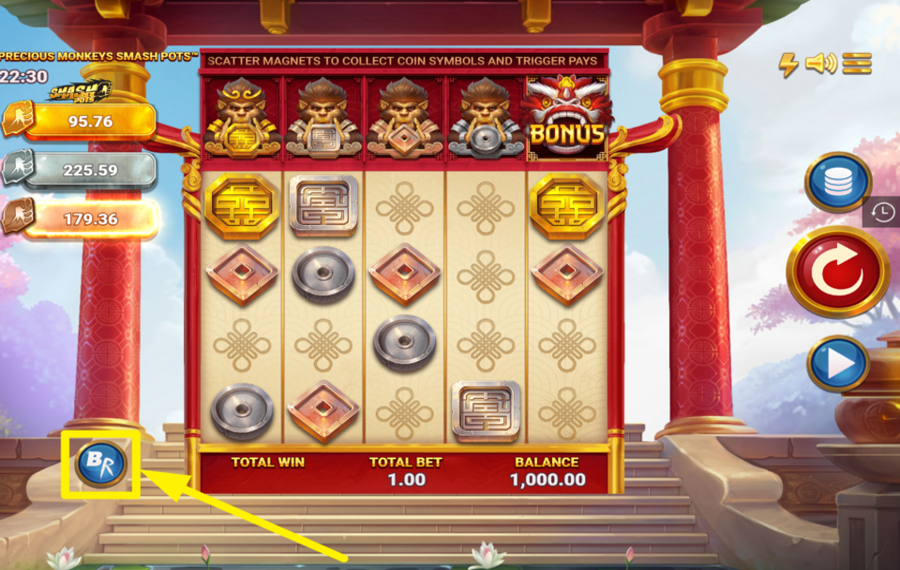 Precious Monkeys Smash Pots ACHETEZ UN TOUR BONUS.