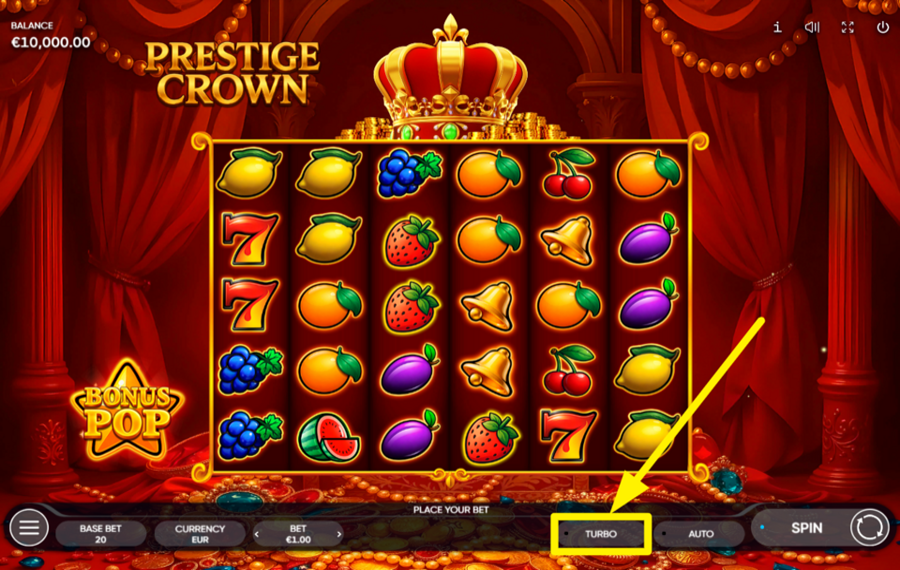 Prestige Crown ENTFESSELN SIE DIE TURBOLADUNG!