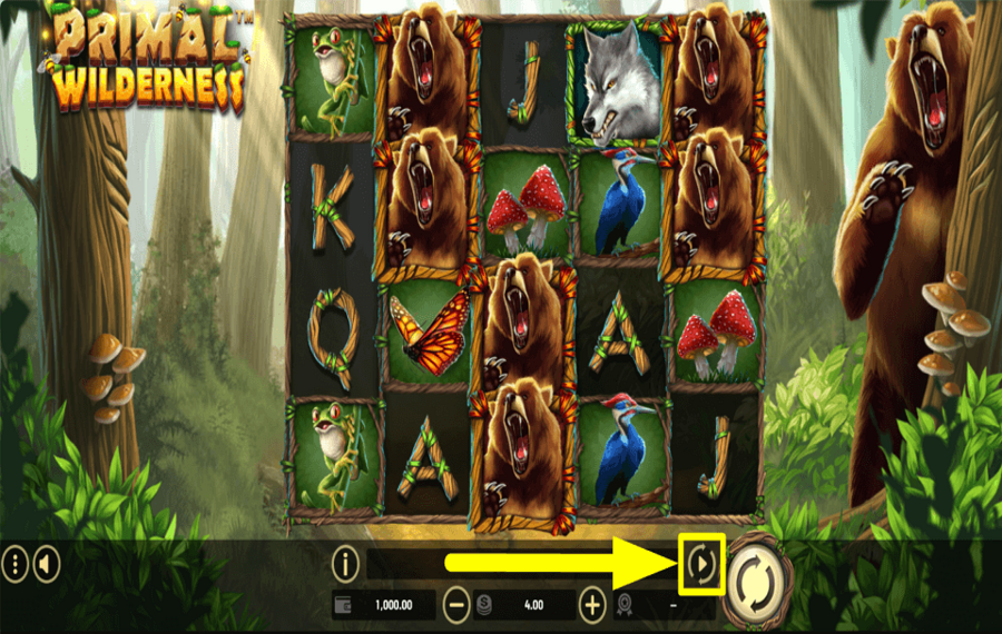 Primal Wilderness GIRA AUTOMATICAMENTE.