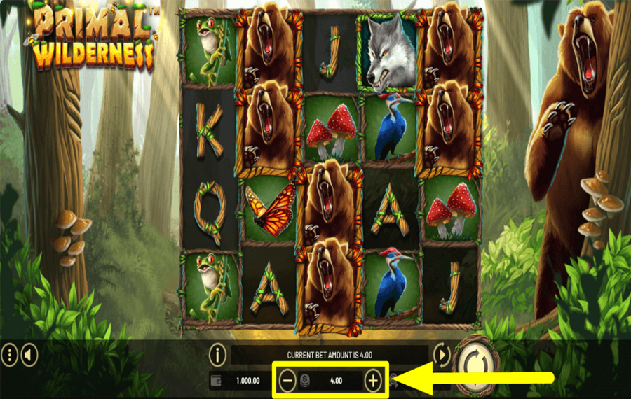 Primal Wilderness FAI LA TUA SCOMMESSA.