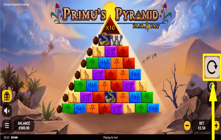 Primus Pyramid НАЧНИТЕ ИГРАТЬ В АЗАРТНЫЕ ИГРЫ.