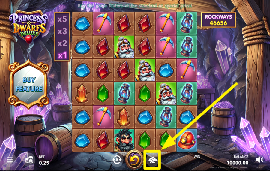 Princess and Dwarfs Deluxe ELEVATE THE TEMPO.