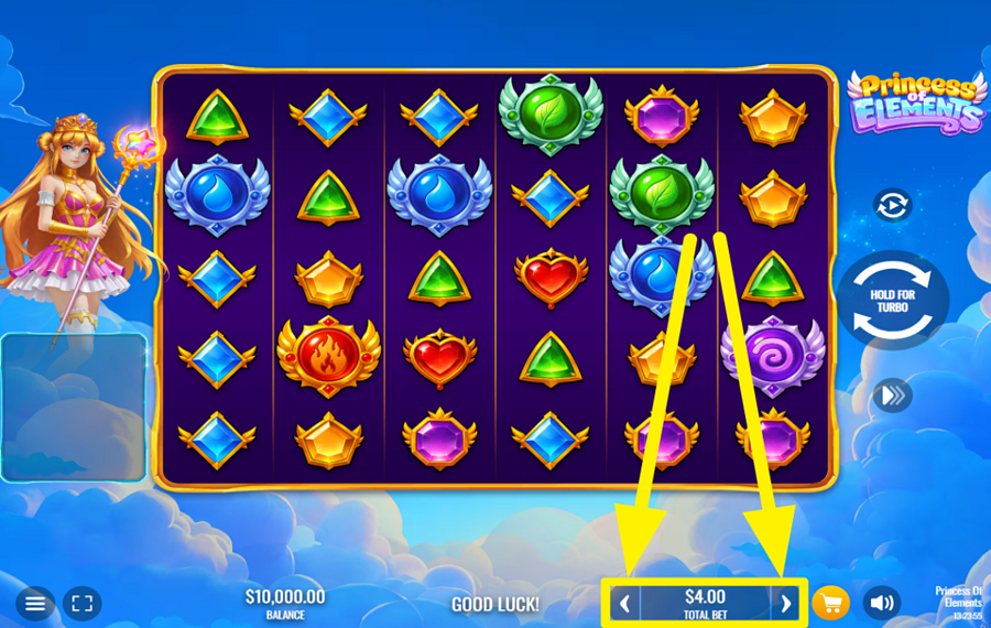 Princess of Elements ASSIGN A BET VALUE.