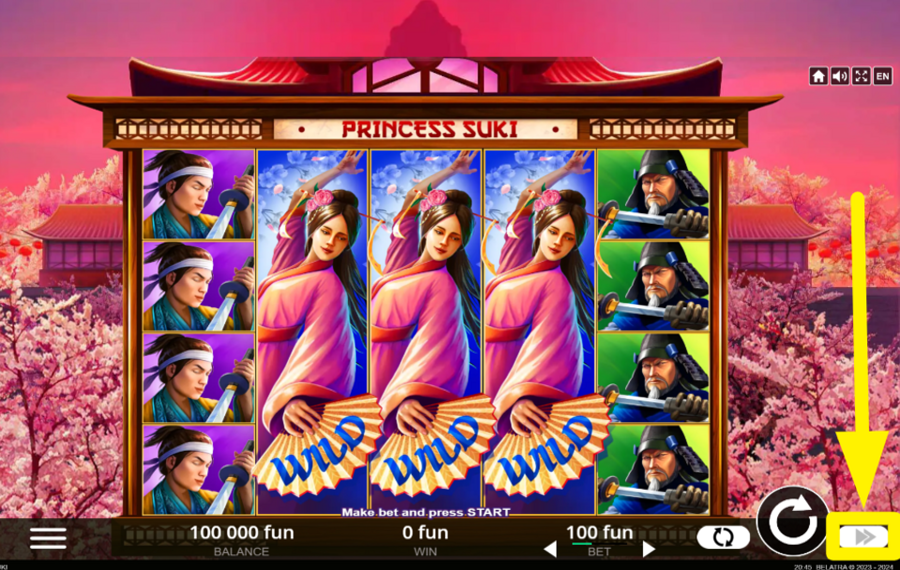 Princess Suki ÄNDERN SIE DIE GESCHWINDIGKEIT.