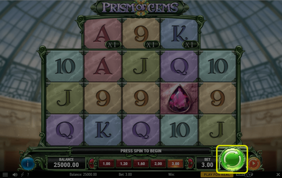 Prism of Gems Start spinning the reels!