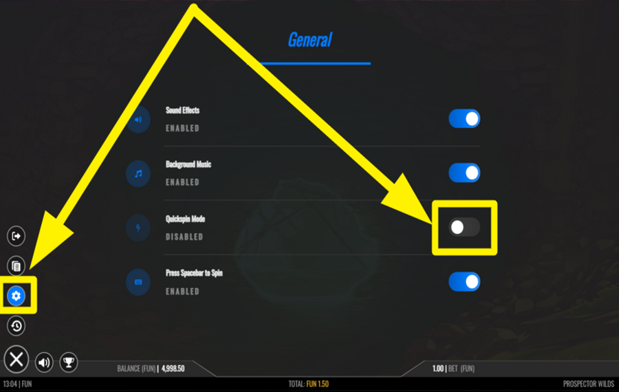 Prospector Wilds QUICKEN THE GAME!