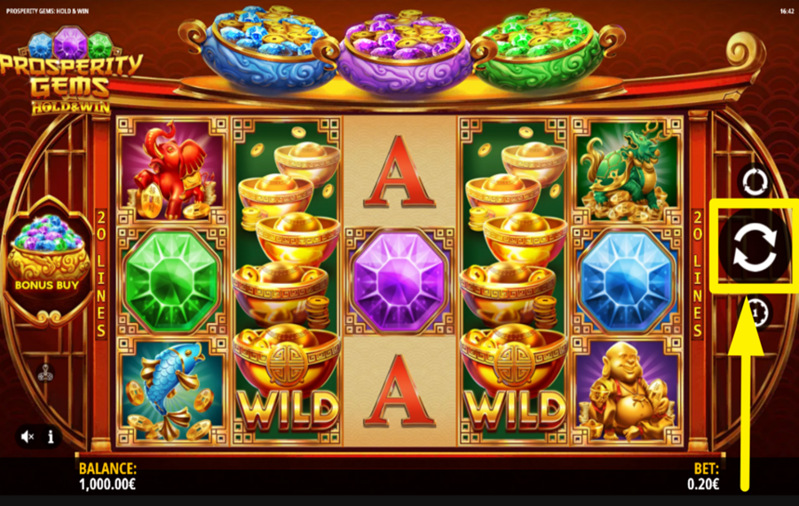 Prosperity Gems Hold and Win ИГРАТЬ В ИГРУ.