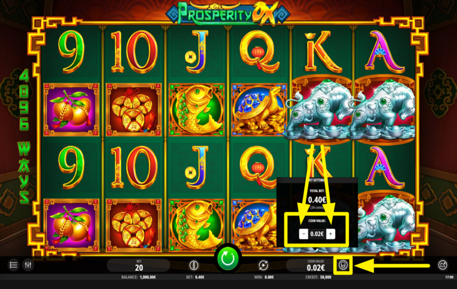 Prosperity Ox CHOOSE THE COIN VALUE.