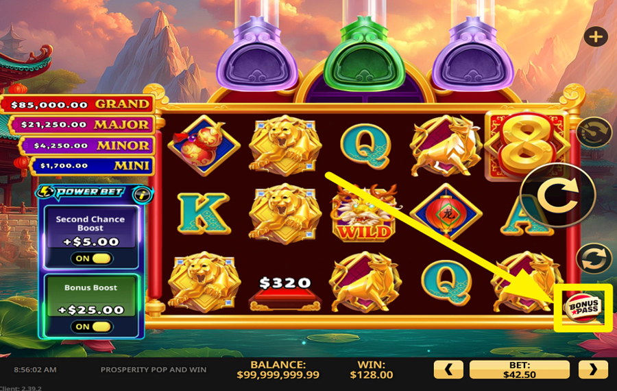 Prosperity Pop and Win さらに楽しさを増そう！